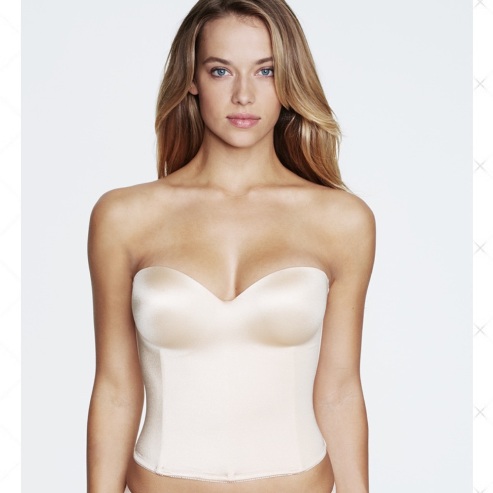 HIDDEN UNDERWIRE LONGLINE BRIDAL BRA